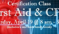 First Aid & CPR Certification Class