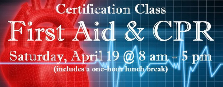First Aid & CPR Certification Class
