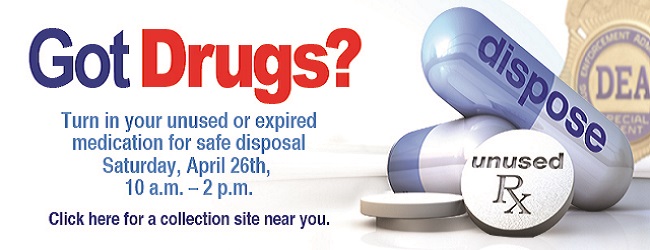 Drug Take Back Day is Here