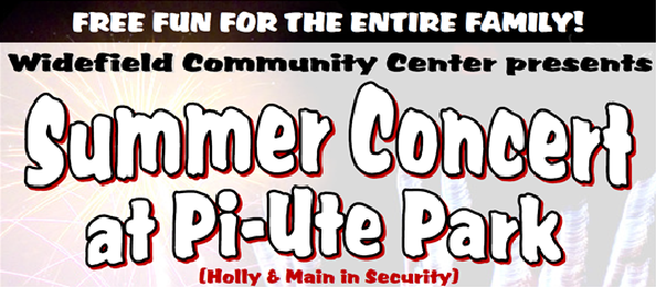 Summer Conert at Pi-Ute Park