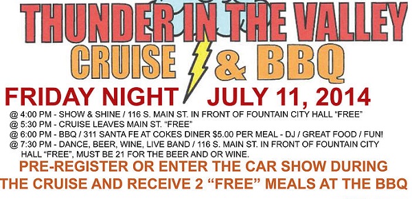 Thunder in the Valley Cruise