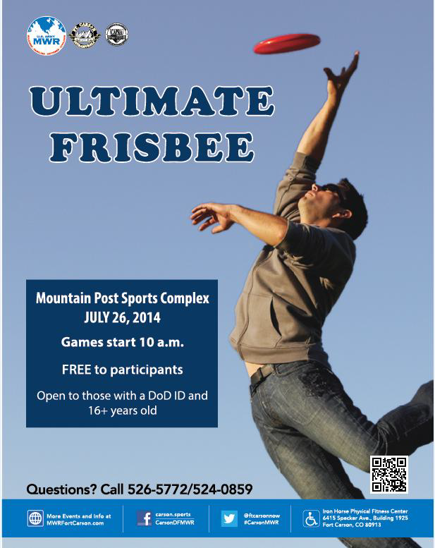 Ultimate Frisbee at Fort Carson