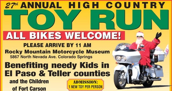 27th annual High Country Toy Run