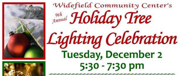 Annual Tree Lighting at Widefield Community Center