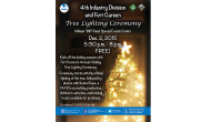 Tree Lighting Ceremony at Fort Carson