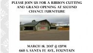 Ribbon Cutting Second Chance Furniture