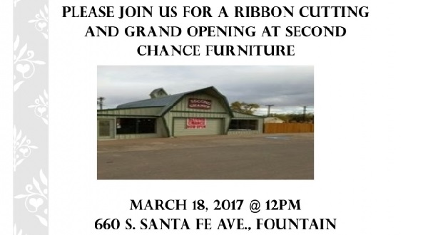 Ribbon Cutting Second Chance Furniture