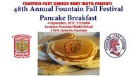 Fall Festival Pancake Breakfast
