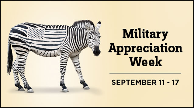 Military Appreciation Days at the Zoo