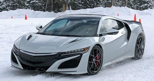 Winter Driving: Exotic Cars, Performance Cars And SUVs Play In The Snowy Colorado Rockies