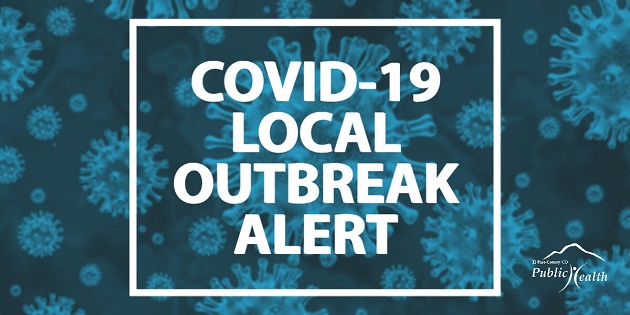 Three more COVID-19 outbreaks reported in El Paso County