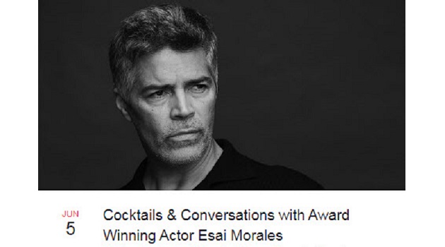 Virtual Cocktails & Conversation Featuring Esai Morales