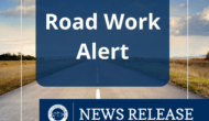 Road Work Alert on South Academy January, 8th-10th