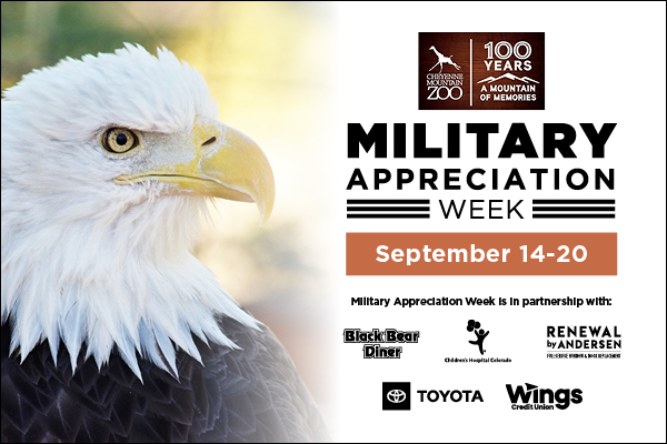 Military Appreciation Week At the Cheyenne Mountain Zoo